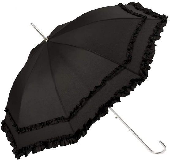 'Field Of Lilies Bridal Wedding Umbrella, Umbrella And Mary Parasol - Image 4