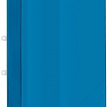 VELOFLEX 4740050 Folder A4 PVC with Clear Pocket Cover and Filing Mechanism Blue Pack of 20