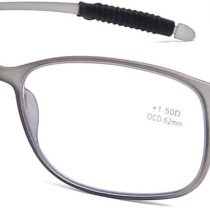 DOOViC Lightweight Reading Glasses Blue Light Blocking Flexible Tr90 Frame TR259