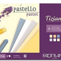 Fabriano - 46029742 - Tiziano - Pastel Paper Pad - A3-30 Sheets - 6 Soft Colours - 160 gsm