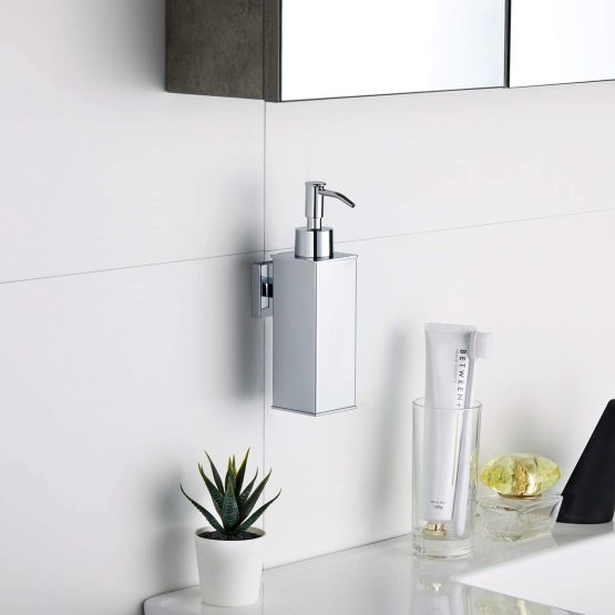 bgl Wall Mounted 304 Stainless Steel Soap Dispenser For Home Decor (Chrome) - Image 3