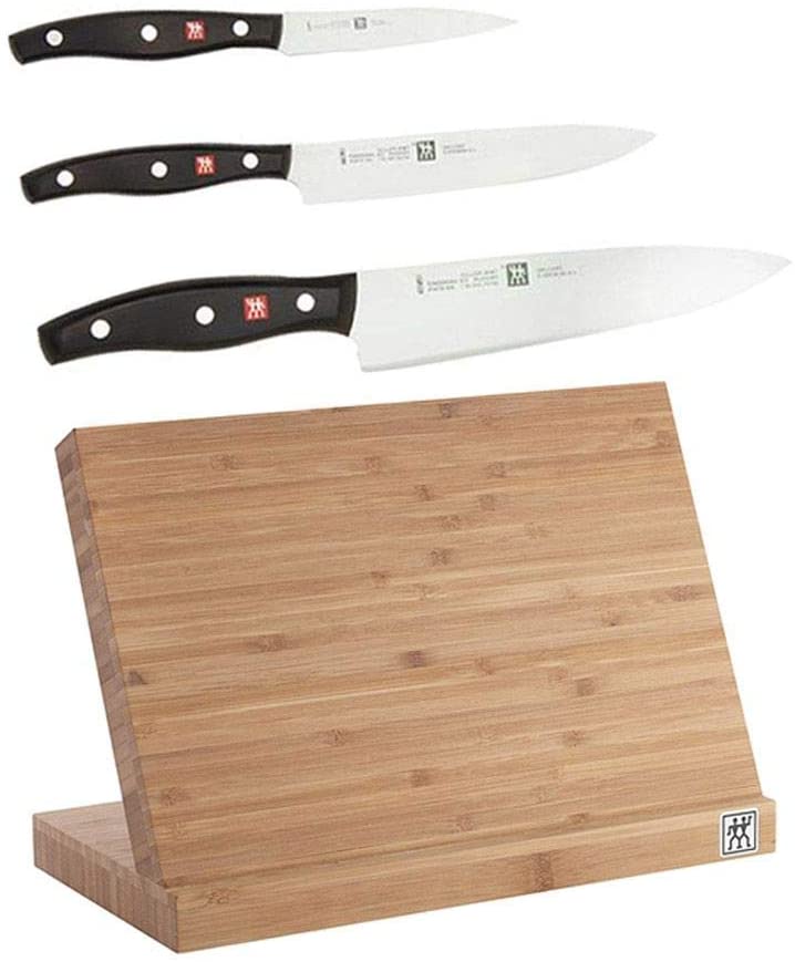 Zwilling 1002234 Magnetic Knife Block for Complete Knife Sets Bamboo, 16.5 x 30 x 20.8 cm, Wood - Image 2