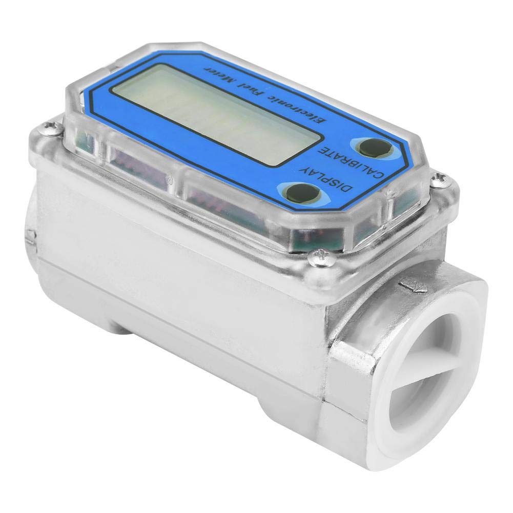 Digital Flow Meter Diesel Fuel Flowmeter High Accuracy 1-Inch NPT ...