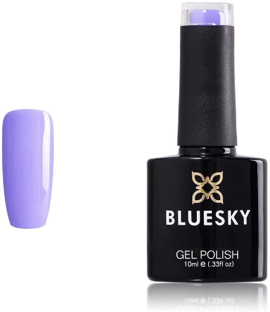 Bluesky Gel Nail Polish, Wisteria Haze 80599, Light Purple, UV/LED Soak-Off Gel Polish, Long Lasting, Chip Resistant, 10ml