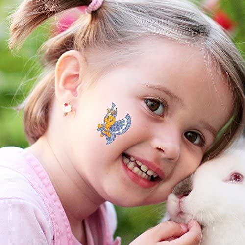 Girls Kids Fairy Glitter Tattoo Transfers - Party Birthday Bag Fillers Favors Toys