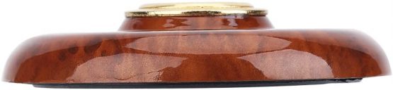 Cello Non Slip Mat, Plastic + Metal Cello Endpin Rest Holder Floor Protector Instrument Accessory(Brown) - Image 4