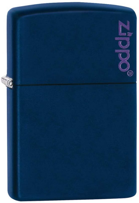 Zippo Windproof Lighter|Metal Long Lasting Zippo Lighter |Best with Zippo Lighter Fluid| Refillable Lighter|Perfect for Cigarettes Cigars Candles |Pocket Lighter Fire Starter |Classic Navy Matte Zippo