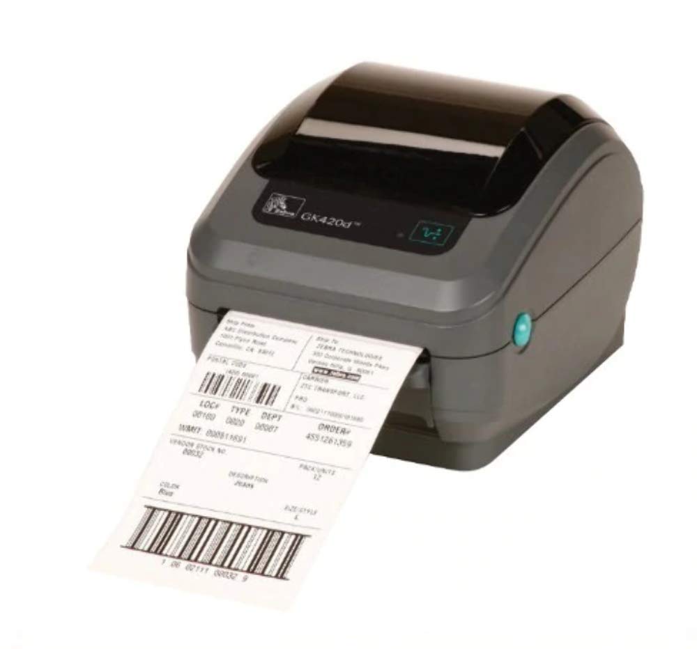 Zebra GK42-202220-000 DT Printer Gk420D, 203 Dpi, Black - Image 2
