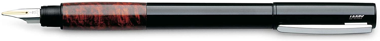LAMY Accent GB11470 Extra Fine Nib Brilliant Fountain Pen, Black