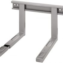 Xavax Microwave Wall Bracket, Grey / Silver