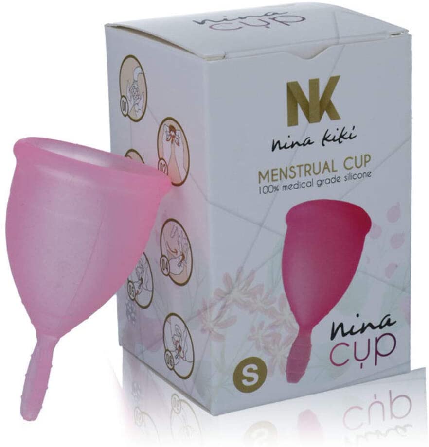 Nina Kikí Menstrual Cup, Size S, Pink – 100 g - Image 4