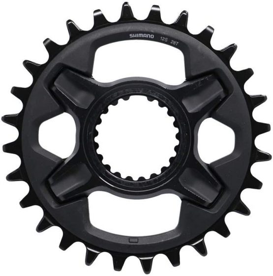 Shimano 28D XT Plate for FCM8100/FCM8130 12 x 1 Cycling Unisex Adult, (Multi-Colour)