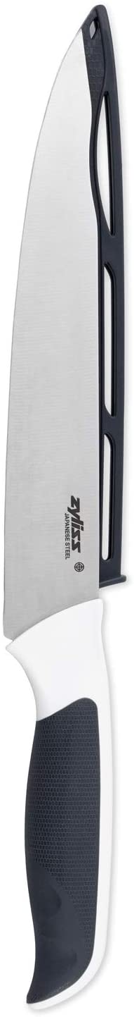 Zyliss E920209 Comfort Carving Knife, 18.5cm/7.25in, Japanese Stainless Steel, Black/White, Kitchen Knife/Meat Knife, Dishwasher Safe - Image 3