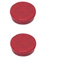 Bi-Silque Bi-Office 20 mm Round Magnet - Assorted Colours (Pack of 10)