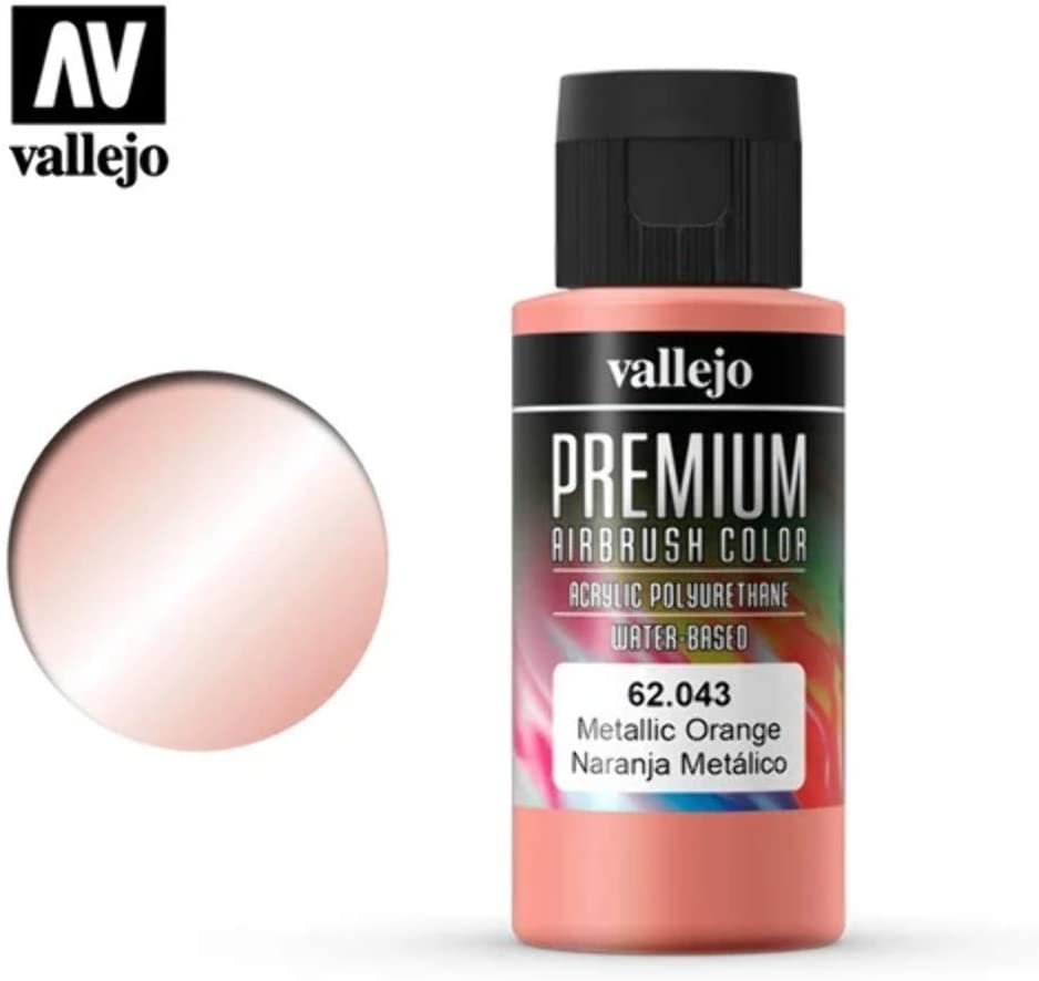 Vallejo Premium Color 60 ml Paint - Metallic Orange - Image 2