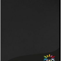 Clairefontaine Pollen Coloured Paper, A4, 120 g - Black, Pack of 50 Sheets