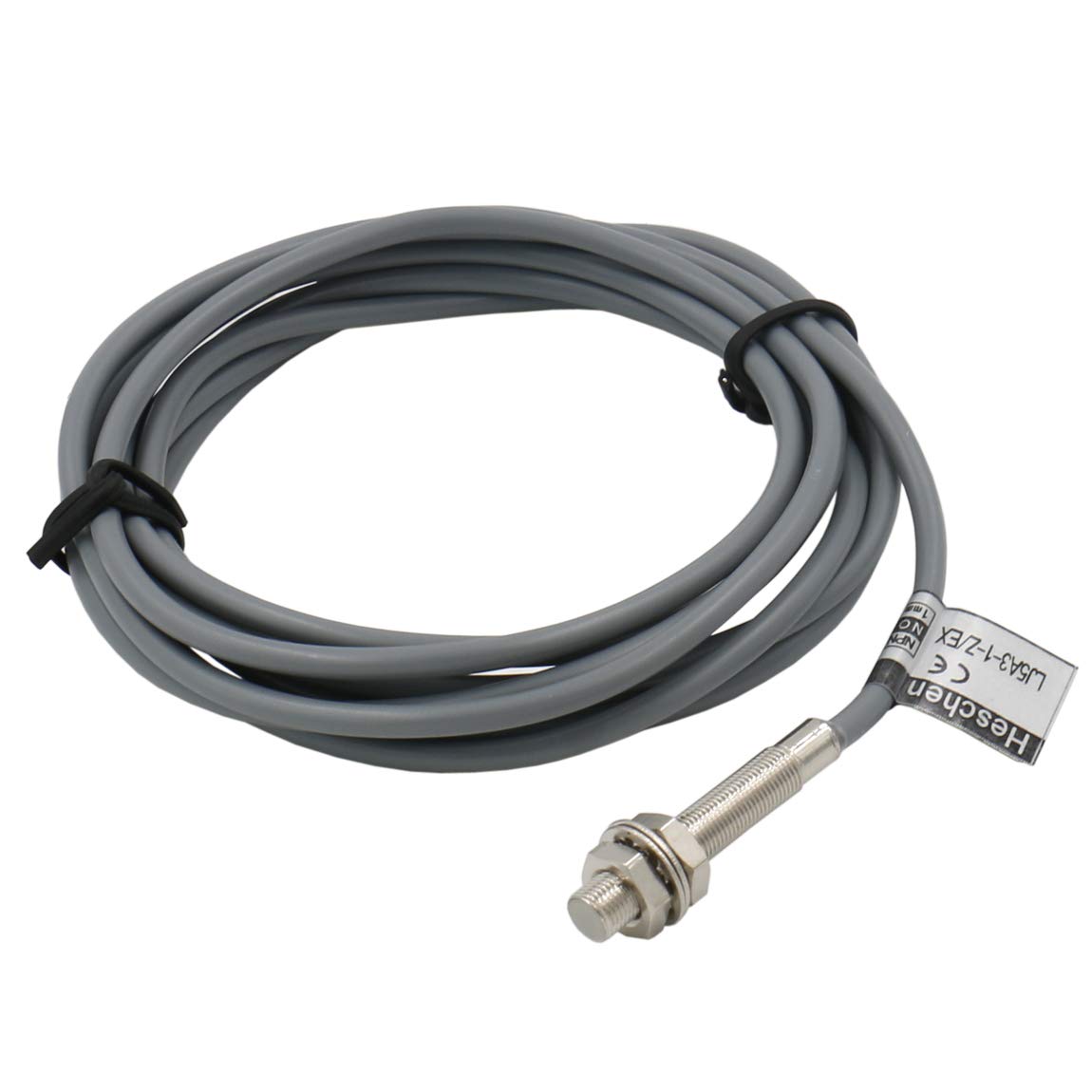 Heschen M5 Inductive Proximity Sensor Switch Shield Type LJ5A3-1-Z/EX Detector 1mm 10-30VDC 100mA Normally Open(NO) 2 Wire - Image 2