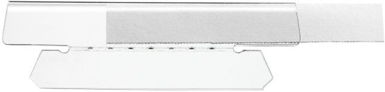 Esselte Classic Label Holders and Labels for Classic Suspension Files, 90mm, Pack of 25, 94524