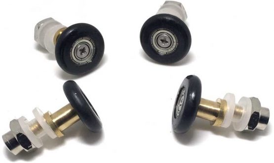 SET OF 8 SHOWER DOOR ROLLERS RUNNERS WHEELS PULLERS 25MM - Image 4