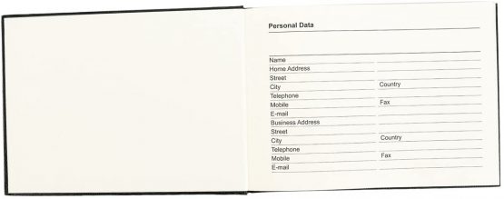 Arpan Deluxe Visitor Book Black for Business/Hotels/Guest Houses/Reception - Image 4
