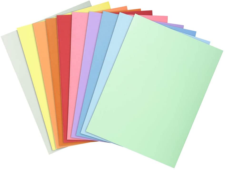 Exacompta, Ref 340000E, Super Pastel Square Cut Folders, 24 x 32cm in Size, Suitable for Storing & Holding A4 Documents - Image 2
