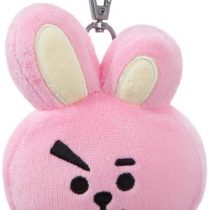 AURORA BT21 Official Merchandise, Cooky Plush Key Clip, 61334, Pink