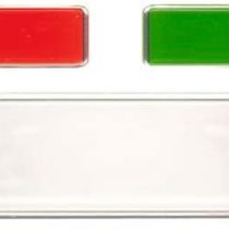 Sticker 3D ''Italia Flag'' 3 pieces