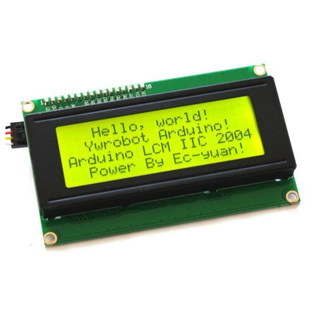 Hailege 2004 20X4 LCD Display LCD Screen Serial with IIC I2C Adapter Yellow Green Color LCD For - Image 2