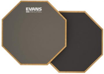 Evans RF-6D RealFeel – Drum Practice Pad – Drum Pad – Drummer Practice ...