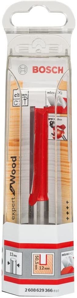 Bosch 2608629366 Groove Cutter 12x12x98mm, 0 V, Silver/Red - Image 3