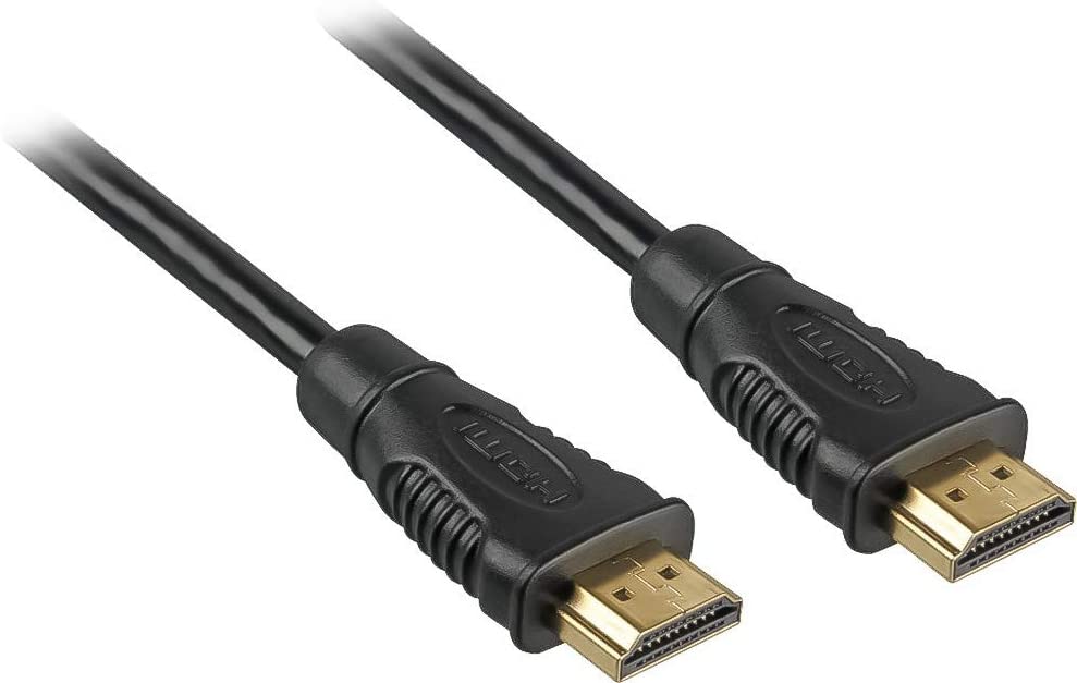 PremiumCord HDMI Cable A - HDMI A M/M 5 m Gold Plated Connectors, black