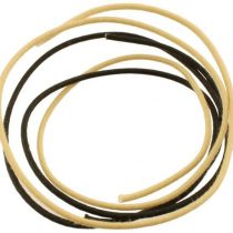 Allparts GW Brown Vintage Style Pickup Cable Black/White