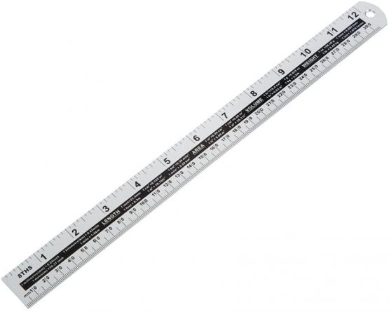 Blue Spot 33932 12 Inch Xtra Range Aluminium Ruler - Image 4