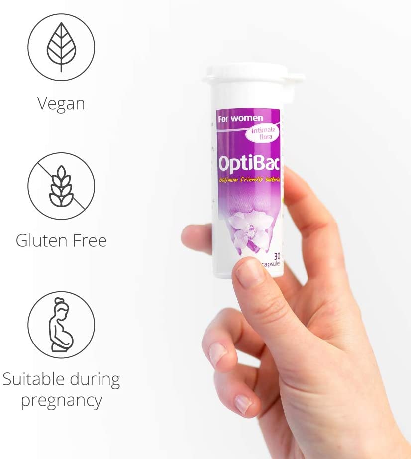 Optibac Probiotics for Women, Vaginal Probiotics, Most Researched Strains for Intimate Flora - Image 3