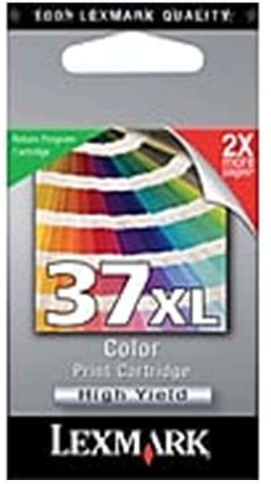 Lexmark Z2420, X3650, X4630, X4650, X5650, X6650, X6675 - #37XL Color Ink Cartridge, Multi - Image 2