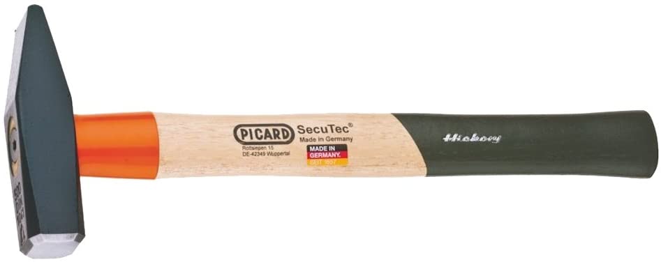 Picard 0001202-0600 600 g Hand/Riveting "SecuTec" Hammer - Brown/Black, 600g Schlosserhammer