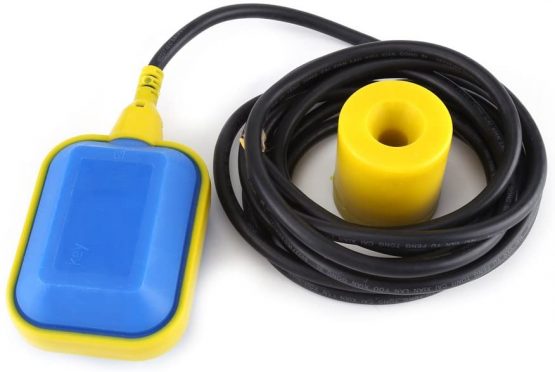 Cable Type Float Switch 6.23ft (12.14ft) Cable Liquid Fluid Water Level Controller Sensor,Septic System, Sump Pump, Water Tank(4m)