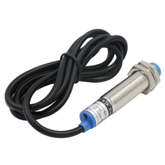 Heschen M12 Inductive Proximity Sensor Switch Non-shield Type LJ12A3-4-J/EZ Detector 4mm 90-250 VAC 400mA Normally Open(NO) 2 Wire - Image 3