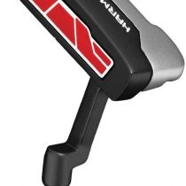 Wilson Men's Putter (Left Hand), Length: 89 cm (35 Inch), Beginners to advanced players, 830 g, Harmonized M1 Putter MRH, Black/Red, WGD60100L