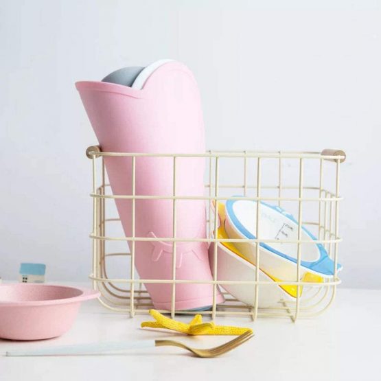 Specifications: 2Pcs Kids Place Mats Silicone Bear Shape Table Place Mats 46.5 x 27.5CM Heat Resistant Non-Stick Baby Feeding Plate for Toddlers, Kids, Infant(Pink, Blue) - Image 3