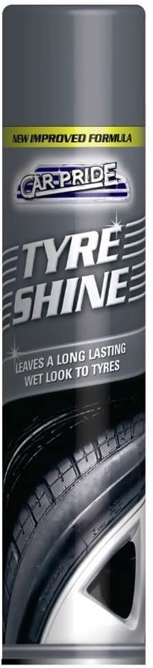 151 CAR VAN BIKE TYRE SHINE WET LOOK SPRAY BLACK, 300 ml (Pack of 1)