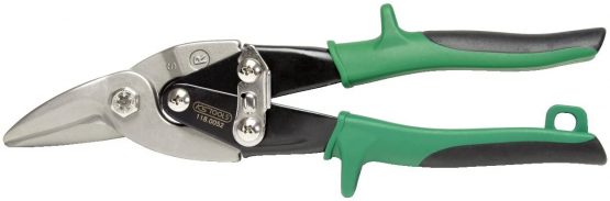 KS Tools 118.0052 Tin snips sheet metal shear, self opening, right handed cut