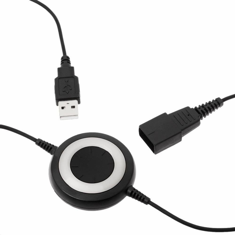 Jabra Link 280 QD to USB USB-Amplifier, Black