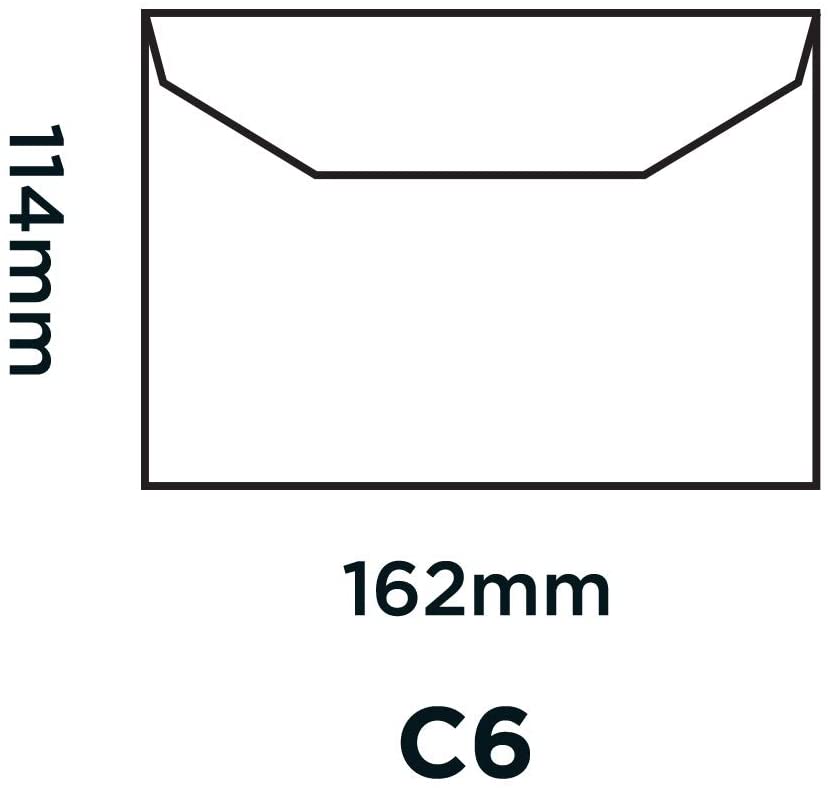 Blake Envelopes Purely Everyday 3600 Kuvertierhüllen Briefumschläge Naßklebung Weiß C6 114 x 162 mm - 90g/m² - Image 2