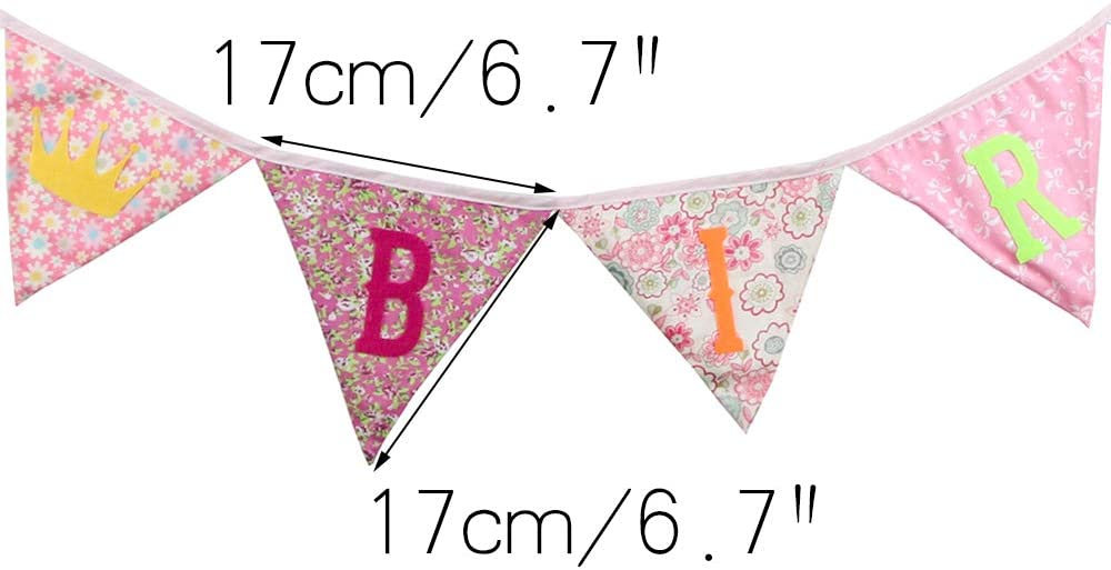 G2PLUS Happy Birthday Fabric Banner - Image 4