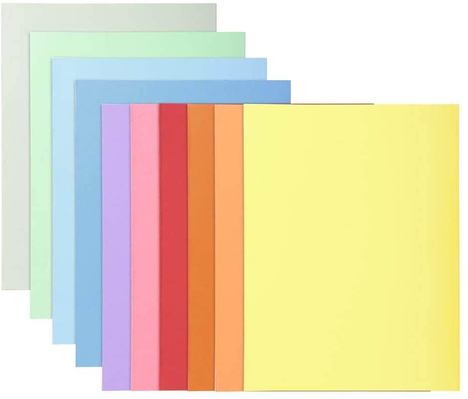 Exacompta, Ref 330000E, Super Pastel Square Cut Folders, 24 x 32cm in Size, Suitable for Storing & Holding A4 Documents - Image 3