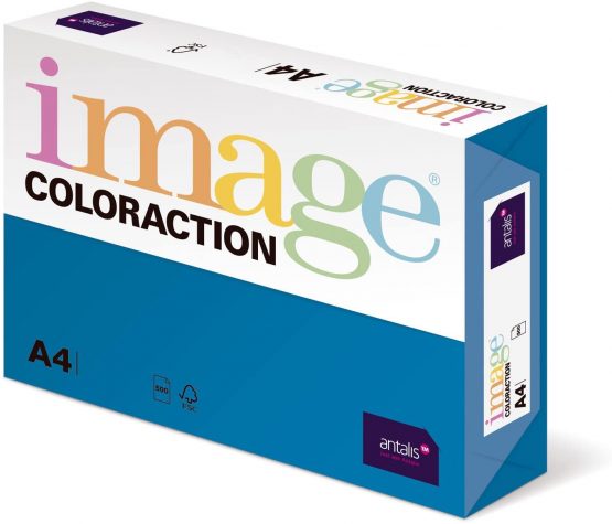 Image Coloraction Deep Blue (Stockholm) A4 210x297mm 160gm2/210mic fsc4 250sh/RM 5rm/BX