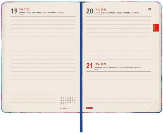 Finocam - Agenda Course 2020-2021 M4-118 x 168 1 Day Natural Page Triangle Spanish - Image 4