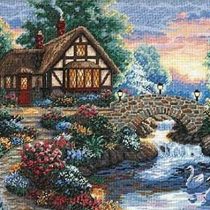 DIMENSIONS Twilight Bridge, 14 x 11 (36 x 28 cm)