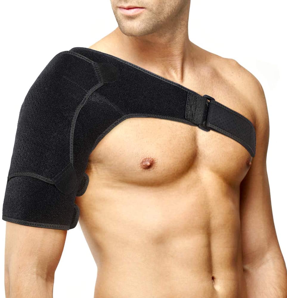 Doact Shoulder Support Compression Shoulder Brace for Men Women with